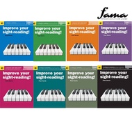 [FAMA] Improve Your Sight-Reading New Edition Piano Grade 1- 8 Advanced Exercise Book By Paul Harris
