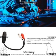 WENNEY XLR Splitter Cable, Plug and Play Dual RCA to 1 XLR 3PIN XLR Female to 2RCA Female Y Splitter