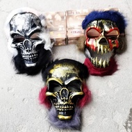 halloween mask masquerade mask Halloween Mask Adult Children Death Props Horror Ghost Mask Ghost Fac