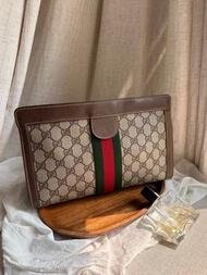 中古包Vintage Gucci經典復古手拿包(可免費改造斜背包)