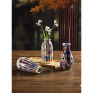 Jingdezhen Painted Ceramic Small Vase Living Room Bedroom Hydroponic Plant Ornaments Flower Arrangem