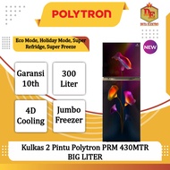 Kulkas 2 Pintu Polytron PRM 430MTR BIG LITER