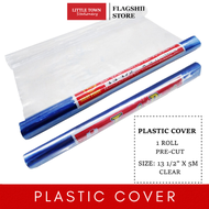 Plastic Cover Pre-Cut 13 1/2" X 5 Meters 1 Roll