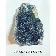Purplish Black Amethyst Druzy Geode