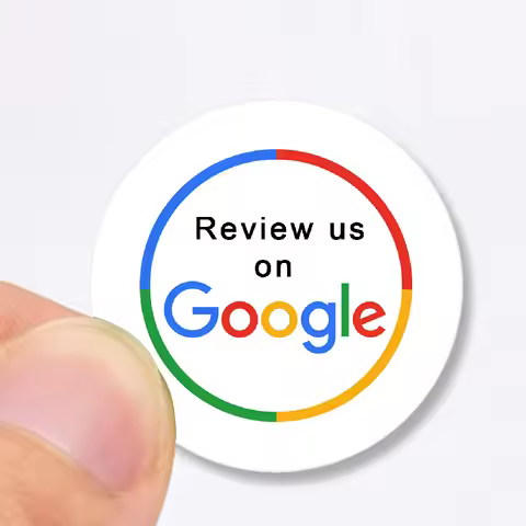 NFC Stickers for Social Midea APP Google Review Instagram Facebook Compatible with iPhone and All Ot