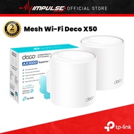 TP-Link Deco X50 AX3000 Whole Home Mesh WiFi 6 System AP Mode or Route Mode (2 Pack / 3Pack)
