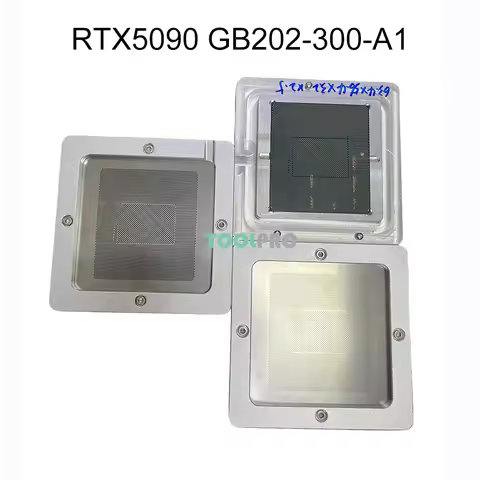 Solder Paste/Ball Stencil RTX5090 GB202-300-A1 BGA Reballing Stencil Template Planting Tin Platform 
