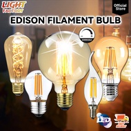 LED Edison Filament Bulb 4W 6W 40W Retro Vintage LED Candle Bulb E14 E27 Daylight / Warmwhite Mentol
