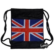 England Flag Net Bag England Flag Drawstring Bag United Kingdom Lopez Backpack/