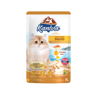 CatHoliday [ยกลัง 48 ซอง] Kaniva อาหารแมวเปียก คานิว่า สำหรับแมวทุกช่วงวัย พร้อมคุณประโยชน์ ขนาด 70 