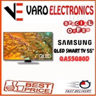 TV Qled Samsung 55 Inch Q80D Samsung 55Q80D 4K UHD Smart TV Samsung QA55Q80DAKXXD