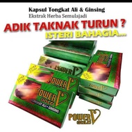 Original Power V Gold Tongkat Ali Ginsing Ekstrak Herba Semulajadi