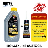 Caltex Havoline SuperMatic 4T SAE 10W40 1L Mineral - Caltex Scooter Engine Oil