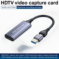 HDMI Video Capture Card 1080P 60Hz for Live Streaming Recording Camera PC