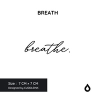 "Practice Latin" CUDDLEINK Matte Ink Tattoo