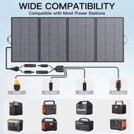 

 MHPOWOS 400W 220W 110W Lightweight Portable Solar Panel, Foldable Solar Panel for Outdoor Activit