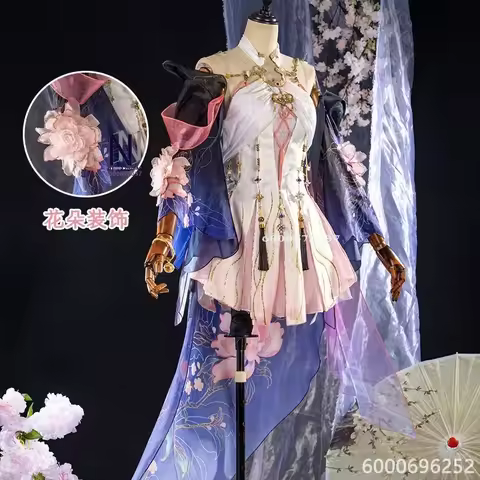 Game Tessa Cosplay Naraka Bladepoint Anime Women Ancient Dress Costume Role Play Clothing Halloween 