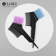 Black Handle Color Hair Dyeing Comb Hair Salon Small Perm Dyeing Comb Baked Oil Comb Plastic Handle 
