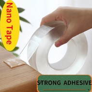 1/2/3/5/10Meter Nano Tape Tracsless Double Sided Tape Transparent No Trace Reusable Waterproof Adhes