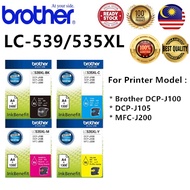 Brother Original Genuine LC539XL LC535XL Combo Set BCMY dcp-J100 dcp-J105 mfc-J200 lc539 lc535xl 539