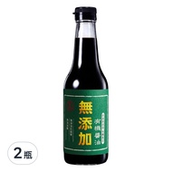 金蘭 無添加有機醬油  500ml  2瓶