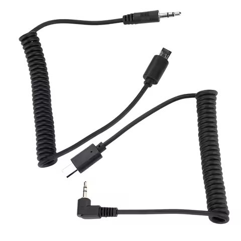 2.5mm/3.5mm Shutter Cable RM-VPR1 3.5mm/2.5mm Shutter Release Cable for Sony A7Iii A9/A99 ii ii A650