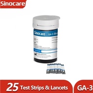 Sinocare GA3 Blood Glucose Test Strip (25 Pcs)