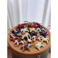 [Daigou Grade] H Home Pure Hand-Sewn Pony Pendant Hermes Bag Accessories Hermes Keychain Hermes Bag 