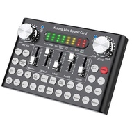 MIXER USB SOUND CARD AMPLIFIER LIVE BROADCAST RECORDING - F8 - SM SOUND
