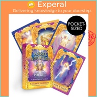 Angel Answers Pocket Oracle Cards - A 44-Card Deck and Guidebook by Radleigh Valentine (UK edition, paperback)