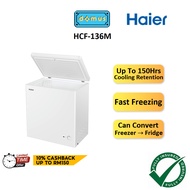 Haier Mini Chest Freezer 100L Net Peti Freezer Murah Deep Freezer Peti Sejuk Beku Frezer Kecil 冷藏箱 H