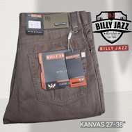 Celana PANJANG Kanvas BILLY JAZZ / Celana Pria Kanvas Minyak BILLY JAZZ celana kanvas standar BILLY