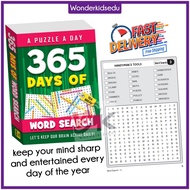 365 Word Search Puzzles Word Search Book for Adults Word Game Brain Boosting Puzzle Book Activities