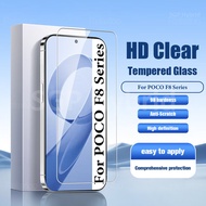 HD Clear Tempered Glass For Xiaomi POCO F8 Ultra POCO F8 Pro Screen Protector POCOF8Ultra POCOF8Pro 
