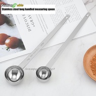 FAMY Coffee Scoops Long Handle 201 Stainless Steel Milk Coffee Powder Scoop Measuring Spoon Fits Cof