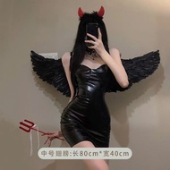 Trang Phục Hóa Trang Halloween Demon Horn Headwear Fallen Angel Wings Cosplay Horn Hair Accessory Ho