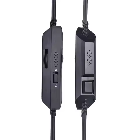 3.5mm Replacement Gaming Headset Audio Cable Cord Aux With Mic For Astro A10 A40