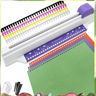 Hand Push Binder, 30 Hole Binder Machine, Coil Binder, Home Desktop Binder Puncher for A4 A5 A6 A7 B