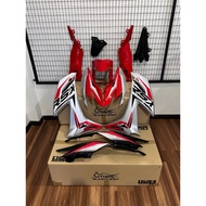 MAGIC BOY COVER SET CUSTOM HONDA RSX150 WINNER RED-BLACK 2025❤️