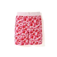 A bathing ape bape ABC One point sweat shorts 粉紅迷彩 棉褲 棉短褲