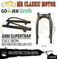 SWING ARM MOTOR CUSTOM SUPERTRAP C70 OVAL MENTAH