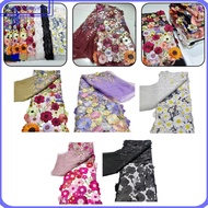 【Bestselling】Embroidered Lace Fabric Fabric Network Gauze Embroidered Clothing Fabric❀