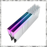 (MEBR) Computer DDR4 DDR5 5V ARGB Sync Memory Radiator PC RGB Colorful RAM Heatsink Cooler Cooling S