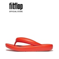 Dép Xỏ Ngón Nữ FitFlop IQUSHION - Urban White/Black - IP9-C10