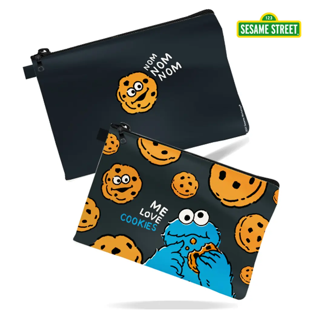 SST4-กระเป๋าอเนกประสงค์ A5 : Elmo A5 Multipurpose Zipper Bag (A5-PDBAG-RE&BK-402) W22xH16 cm.