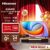Smart Tivi Hisense 43 inch FHD 43A4Q Giao hàng toàn quốc Bảo hành 2 năm