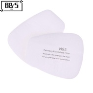 【B&S】 20Pcs 5N11 Dust Cotton Filter Paper For 6200 7502 6800 Chemical ing Painting Respirator Gas Ma
