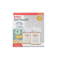 Pigeon Softouch BPP Nursing Bottle PPSU Twin Pack (2x160ml)