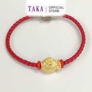 TAKA Jewellery 999 Pure Gold Charm Fish