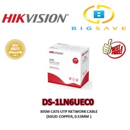 HIKVISION DS-1LN6UEC0 305M CAT6 UTP NETWORK CABLE (SOLID COPPER, 0.53MM )